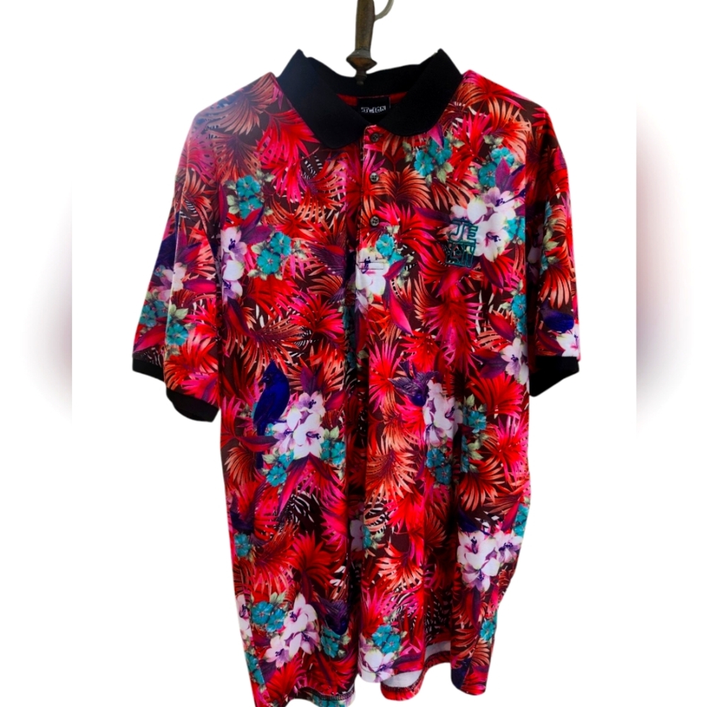 Vibrant Floral Men's Shirt